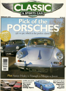 CLASSIC & SPORTSCAR 2000 FEB - EB110, JOWETT v MORGAN v A-H 100, TR2